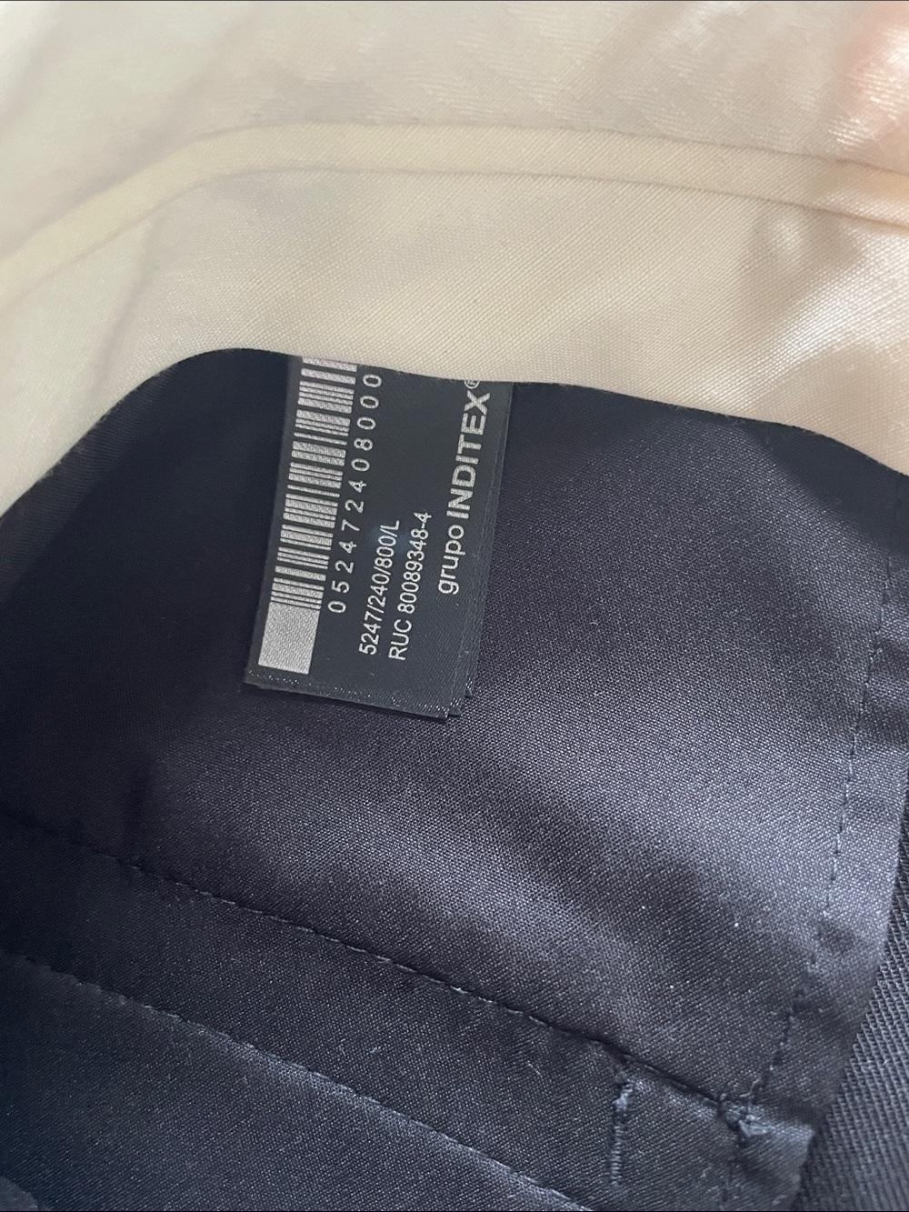 Zara Black Pleated High-Waist Super Wide Leg Trousers - Picture 11 of 14